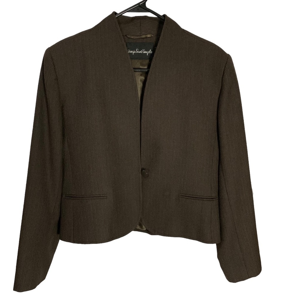 Giorgio Saint Angelo Pure New Wool Womens Blazer. Size 12